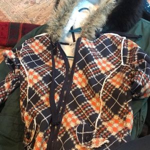 Juniors fleece lined sweatshirt